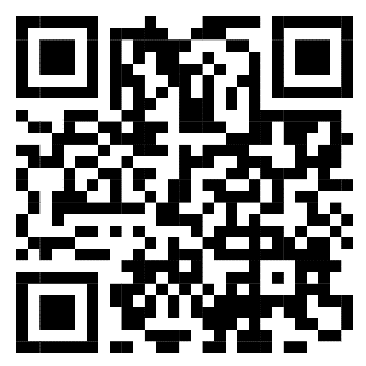A qr code with black squares

Description automatically generated